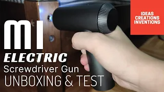Mi Electric Screwdriver Gun Unboxing & Test