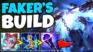 I COPIED FAKER'S NEW XERATH BUILD AND IT'S 100% CRACKED