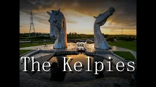 The Kelpies, Falkirk - 4K Drone Footage, Summer 2023