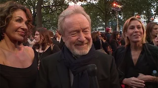 Interview Ridley Scott Red Carpet THE MARTIAN