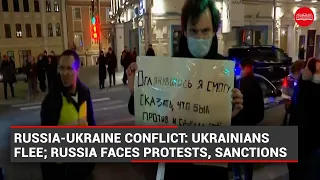 WATCH | Ukrainian refugees flee to EU; Russia faces anti-war citizen protests, sanctions