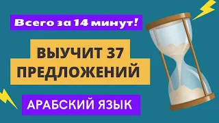 Выучи 37 предложнний на арабском языке всего за 14 минут