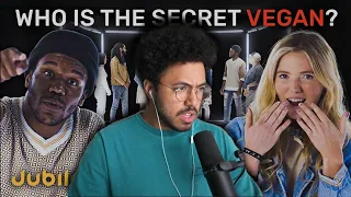 Jarvis Johnson Reacts to 6 Meat Eaters 1 Vegan (Jubilee)