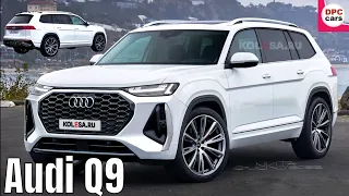 New 2023 Audi Q9 Large SUV Rendered