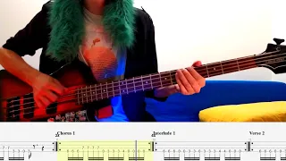 Milk  It – Nirvana – Bass cover with tabs (4k)