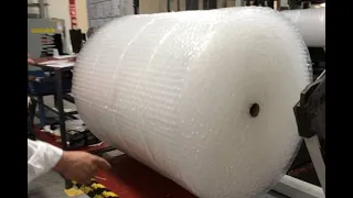 How Packaging Bubble Wrap Is Made|  Bubble Wrap Factory Tour| Protective Packaging