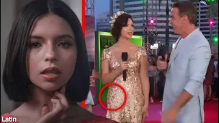 La Reacción De Ángela Aguilar Cuando Un Conductor Se Burla De Su Look En Premios Juventud 2022