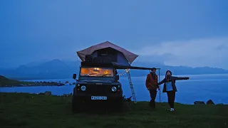 A Wet Windy and Wild Adventure on the West Coast of Scotland in our Land Rover Defender Camper