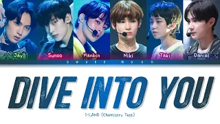 [EP. 9] I-LAND Chemistry Test "Dive Into You" (Color Coded Lyrics)