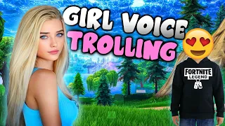 Girl Voice Trolling The Biggest Simp In Fortnite
