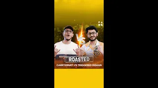 @CarryMinati VS @triggeredinsaan | Biggest Roast Ever | Playground Mini | #GameKyaHai #shorts