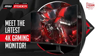 Meet the latest 4k Gaming Monitor!