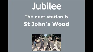 Jubilee Line announcements (Celia Drummond)