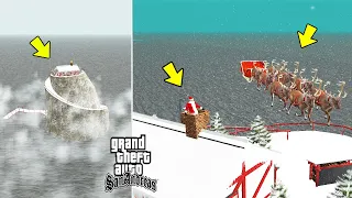 I Found Island with Santa Claus in GTA San Andreas!(Secret Easter Egg)