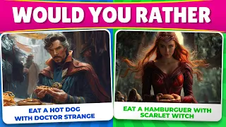 Would You Rather - Marvel and DC Edition 🦸🦹🦸‍♂️(Superman, Batman, Loki, Iron Man, X-men)