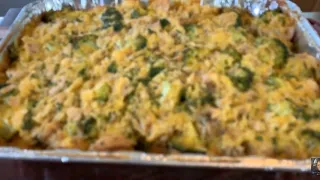 How to Make Cheesy Chicken Broccoli And Rice Casserole (Easy)