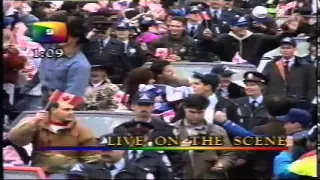 Toronto Blue Jays 1992 World Series Parade Part 1