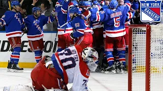 New York Rangers Playoff Overtime Goals (Up until 2021) [Updated]