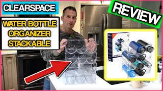 ClearSpace Water Bottle Organizer – Perfect as a Pantry Organizer