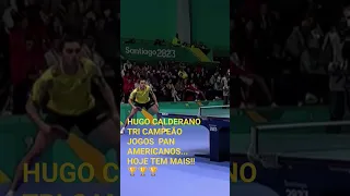 Hugo Calderano campeão individual jogos Pan Americanos