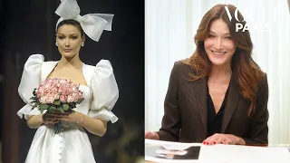 Carla Bruni revient sur plus de 30 années de looks iconiques | Life in Looks | Vogue Paris