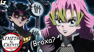 MITSURI E-GRILO VS BELZEBU BROXA😨 kkkkk... Kimetsu No Yaiba