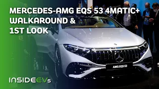 2022 Mercedes-Amg EQS 53: InsideEVs First Look Debut