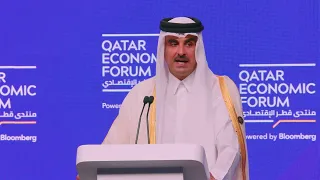 H.H. Sheikh Tamim bin Hamad Al Thani, Amir of Qatar Opens Qatar Economic Forum