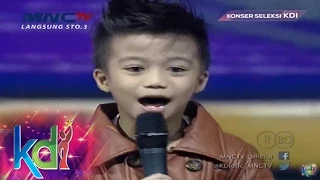 LUCUNYA AFAN Anak Dari Aan KDI Jago nyanyi Dangdut - Konser Seleksi KDI 2015 (19/3)