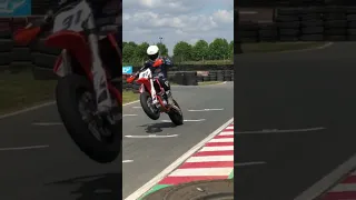 Levi Badie wheelie time New Ktm SMR 450 supermoto