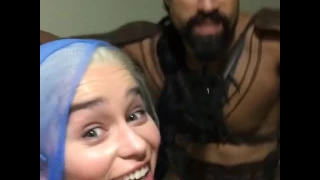 Khal and Khaleesi singing Tupac