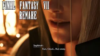 Sephiroth Appears - Cloud Hallucinates Sephiroth | Final Fantasy 7 Remake, SPOILERS WARNING