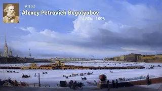 Artist Alexey Petrovich Bogolyubov (1824 - 1896) Russian Landscape Painter | WAA