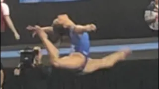 Katelyn Ohashi (UCLA) Floor Warm Up 2019 NCAA Championships Semifinal One