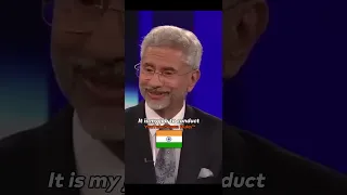 Dr JAISHANKAR gives pure taste of DIPLOMACY to the anchor!