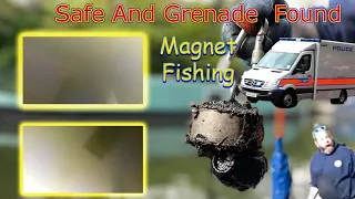 Mills grenade and a safe found magnet fishing may 2021 hunt #26