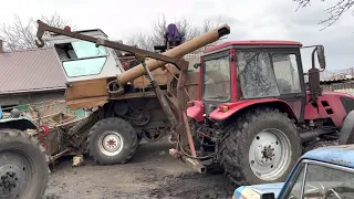 Мтз80 Установка кабіни під ПНЕВМО подушки, та паливний бак на ЛАНЖЕРОНІ ! Такого ви ще не бачили.