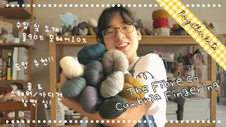 [뜨개 구멍가게 / 누가바 닛츠💛] 누가바 픽! The Fibre Co. Cumbria Fingering 🐑🐑🐑 | 수입실 추천! 대바늘 숄, 의류 도안 추천