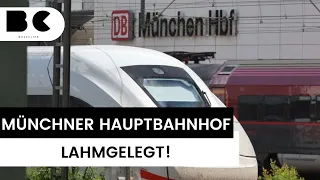 München: Schaden an Oberleitung legt Hauptbahnhof lahm