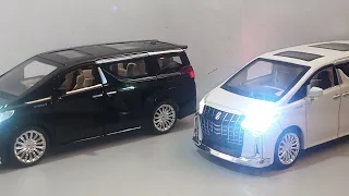 Toyota ALPHARD Executive Lounge металлическая модель 1:24 ТМ "Автосвіт" CHE ZHI со звуком и светом.