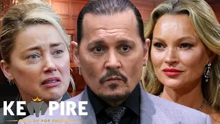 Johnny Depp's Ex, Kate Moss to Testify + DC President Says Amber Not Affected in Aquaman 2 by Depp