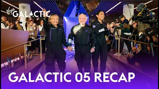 Virgin Galactic #Galactic05 Recap