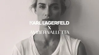 Amber Valletta - muse of Karl Lagerfeld and #TEAMKARL family member