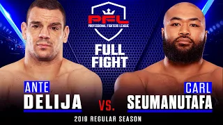 Full Fight | Ante Delija vs Carl Seumanutafa | PFL 3, 2019