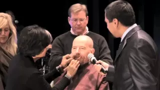 Bryan Cranston shaves his head - The After After Party BTS