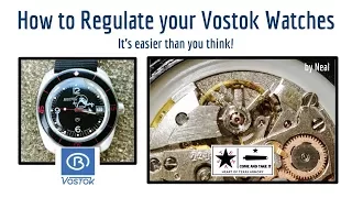 How to Regulate your Vostok Watch - It's easier than you think!