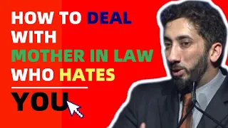 HOW TO DEAL WITH MOTHER IN LAW WHO HATES YOU I MOTHER IN LAW AND WIFE IN ISLAM I NOUMAN ALI KHAN NEW