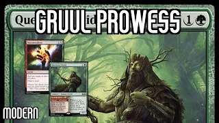 ACTUAL GOD GAMER | Gruul Prowess | Modern | MTGO