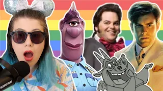 unhinged lesbian hosts disney's "first gay character" olympics