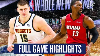 DENVER NUGGETS vs MIAMI HEAT - FULL GAME HIGHLIGHTS | 2019-20 NBA Season